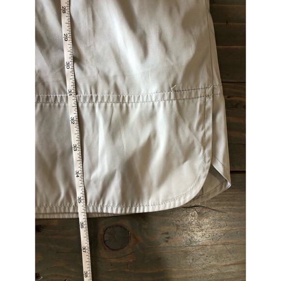 Cole Haan light taupe long women's trench coat size medium - Picture 7 of 9